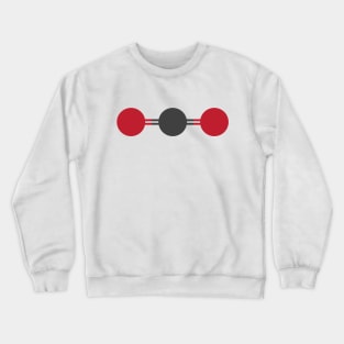 CO2 Molecular Structure Crewneck Sweatshirt